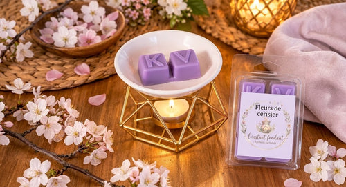 Fondants parfumés Fleurs de Cerisier faits main - L'instant Fondant