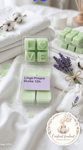 Lot de 4 fondants parfumés fait maison , linge propre - Fondant parfumé artisanal - L'instant Fondant