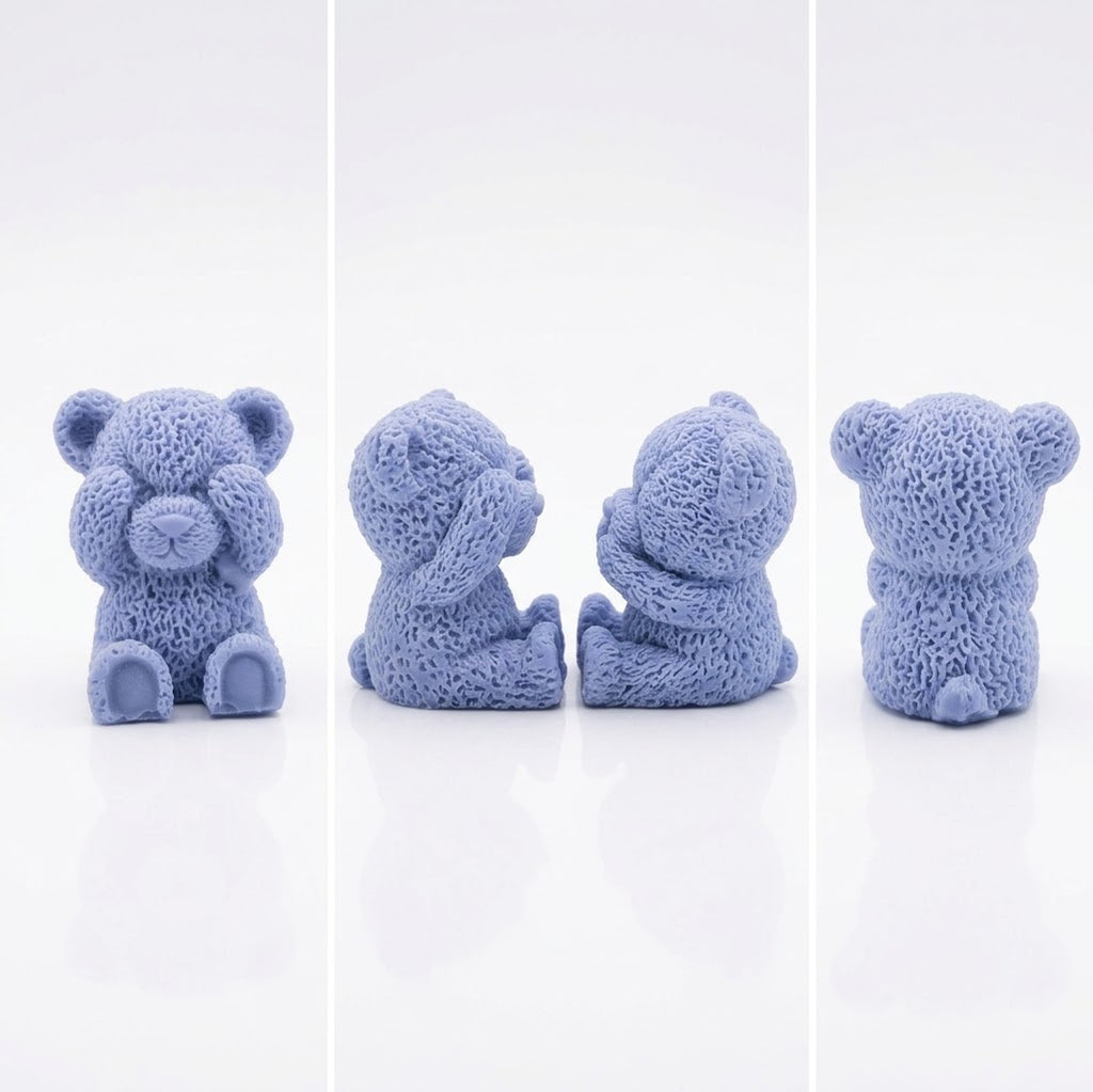 Oursons fondants parfumés, plusieurs couleurs au choix - L'instant Fondant