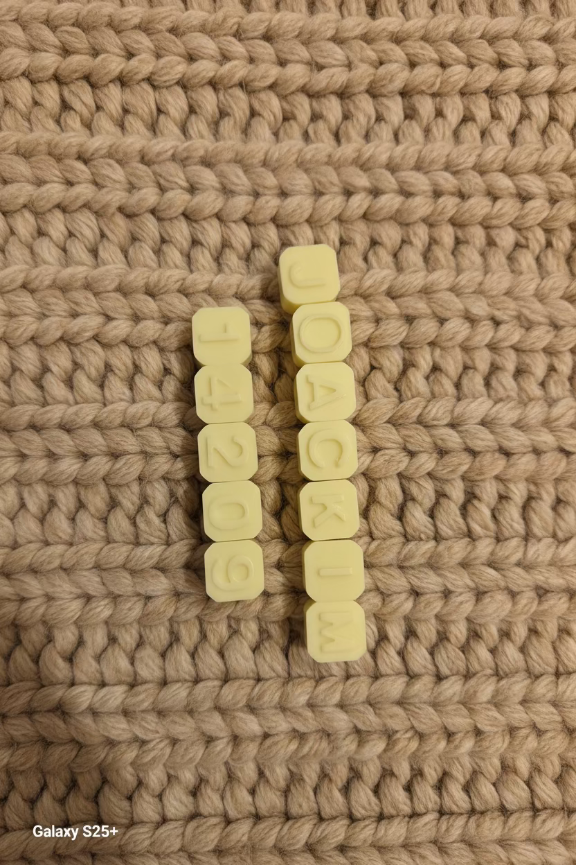Fondants parfumés personnalisés avec prénom, cadeau de mariage artisanal - L'instant Fondant